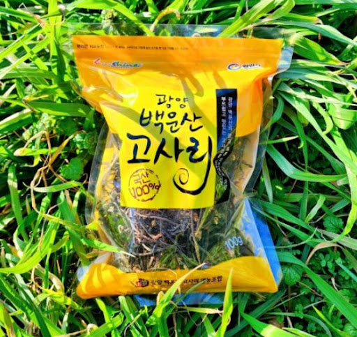 서기네농산물의 건고사리 600g: 광양의 자연을 담다